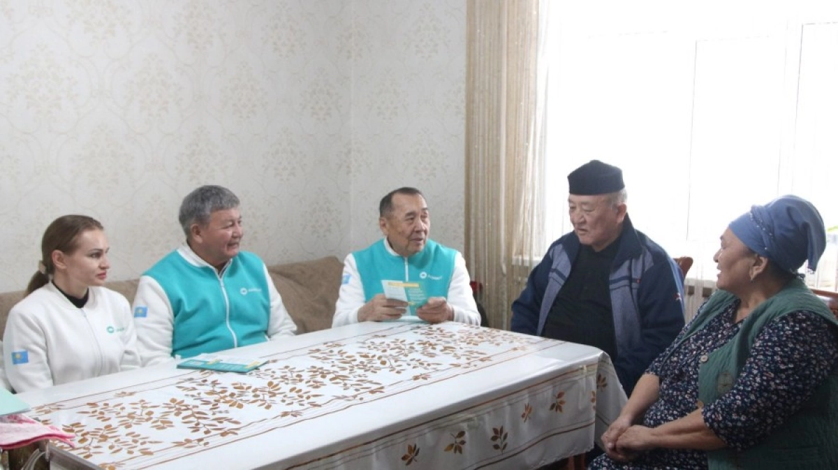 Фото: Предвыборный штаб партии Amanat Жамбылской области