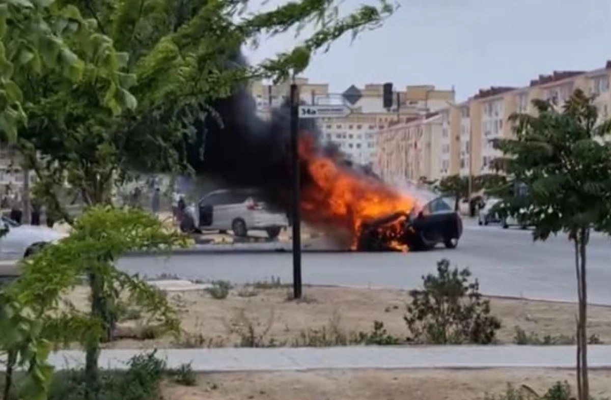 Фото очевидцев/ Lada.kz