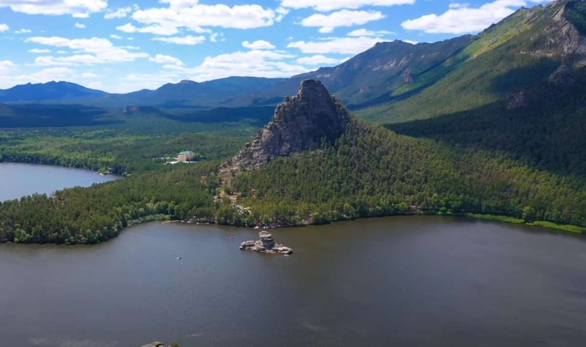 Кадр видео «Легенда горы Болектау»