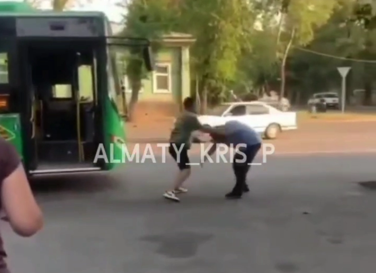 Кадр из видео: Telegram/ ALMATY_KRIS_P