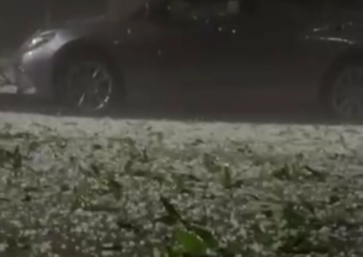 Кадр из видео очевидцев