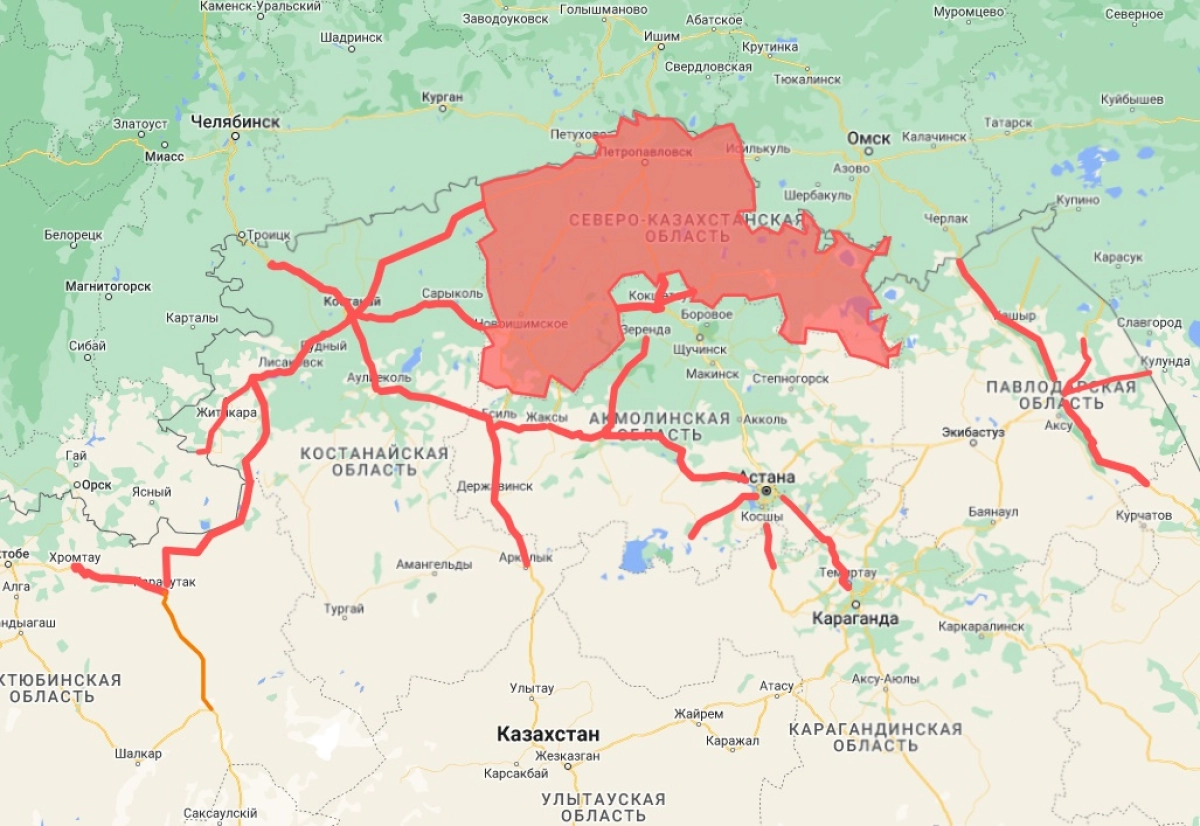 Кадр google maps