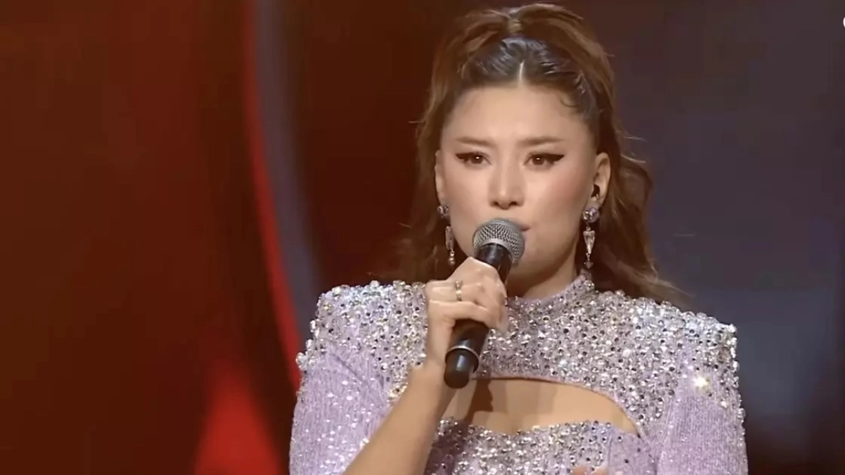 Видеодан кадр: «Жарқын жүздесу» бағдарламасы