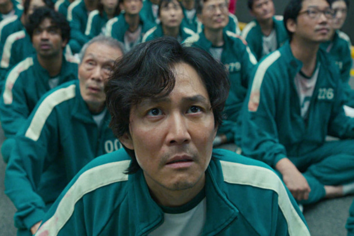 Фото: кадр из сериала «Игра в кальмара»