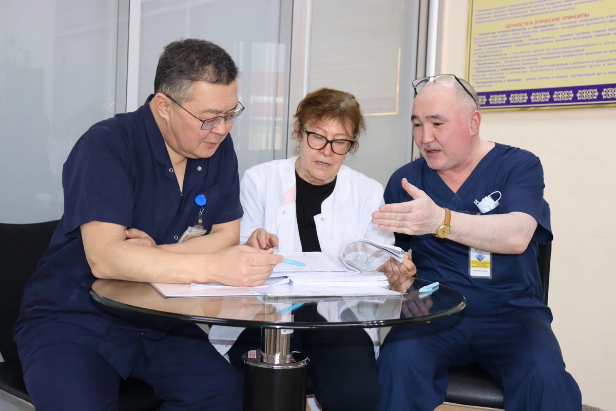 Фото пресс-службы ГКБ № 4 Алматы