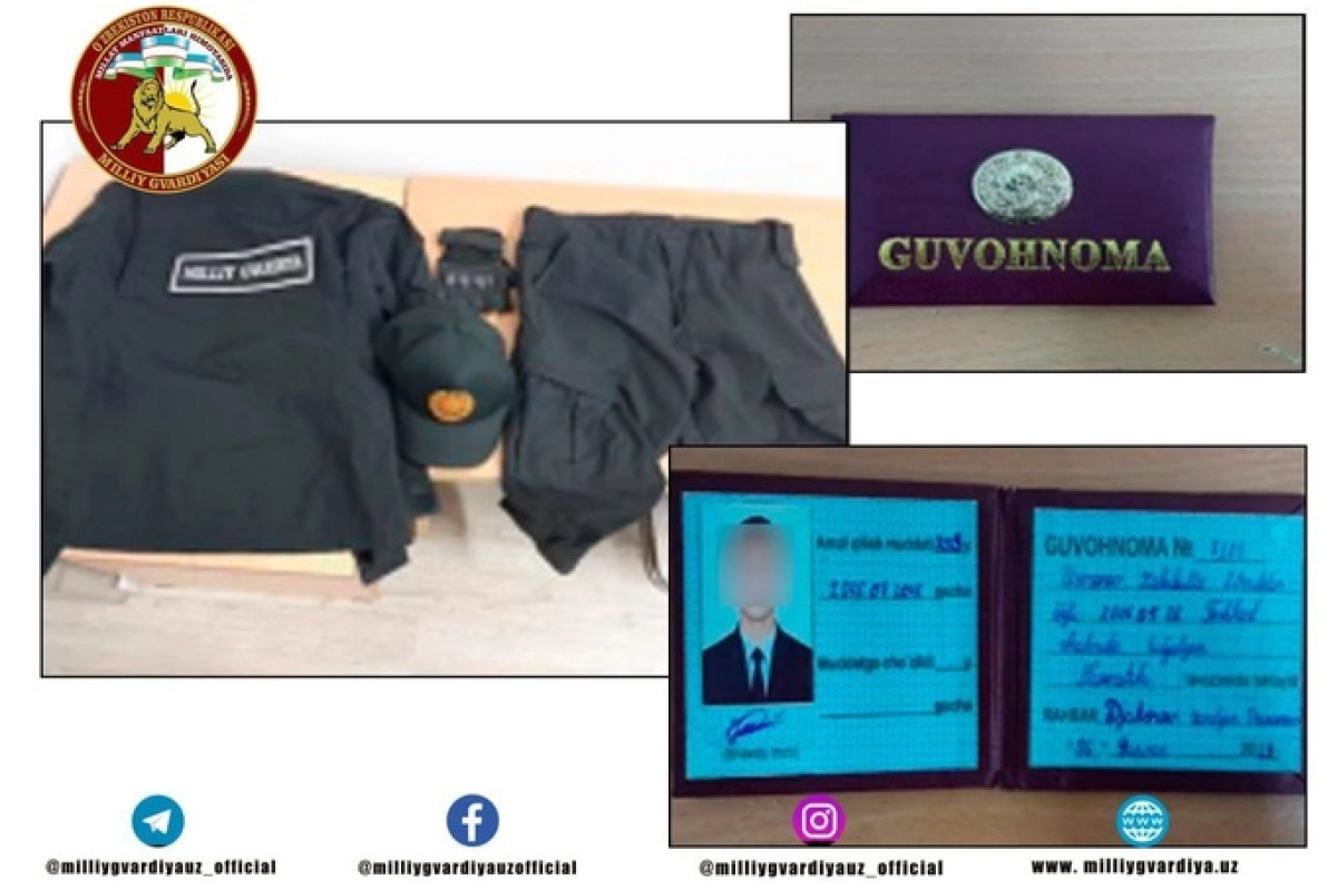 Фото: Нацгвардия Узбекистана