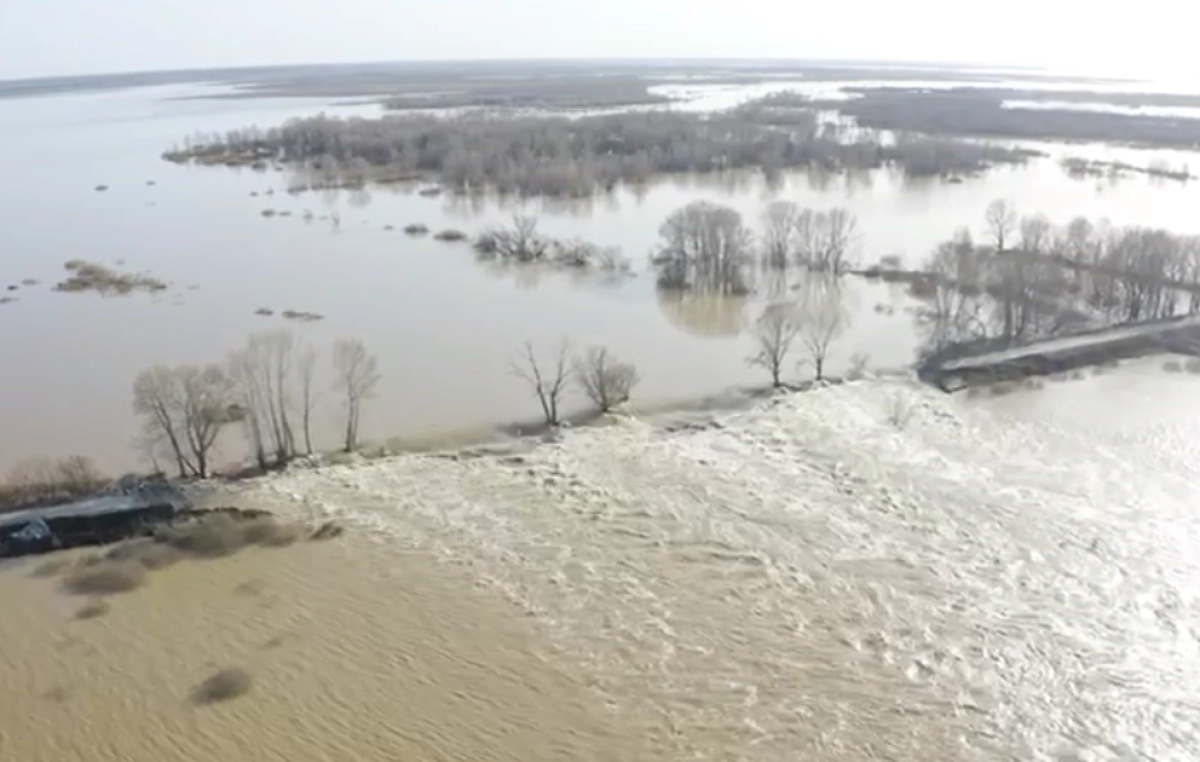 Кадр из видео/ КазАвтоЖол