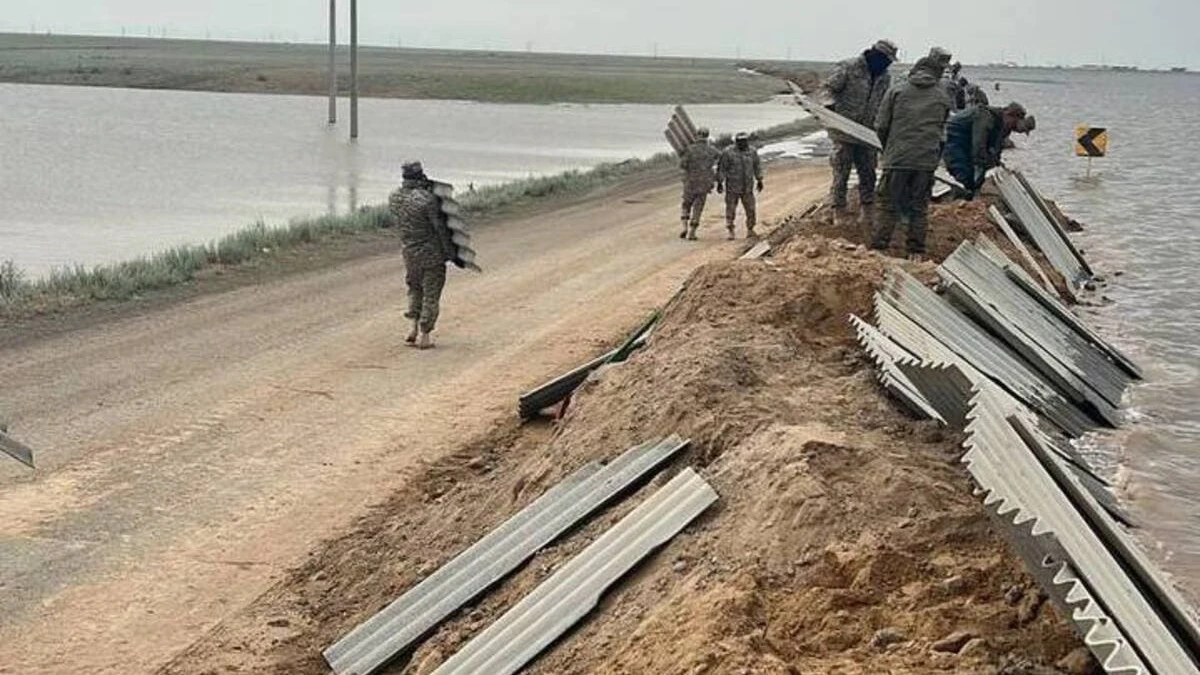 Фото: оперативный штаб по ЧС Атырауской области