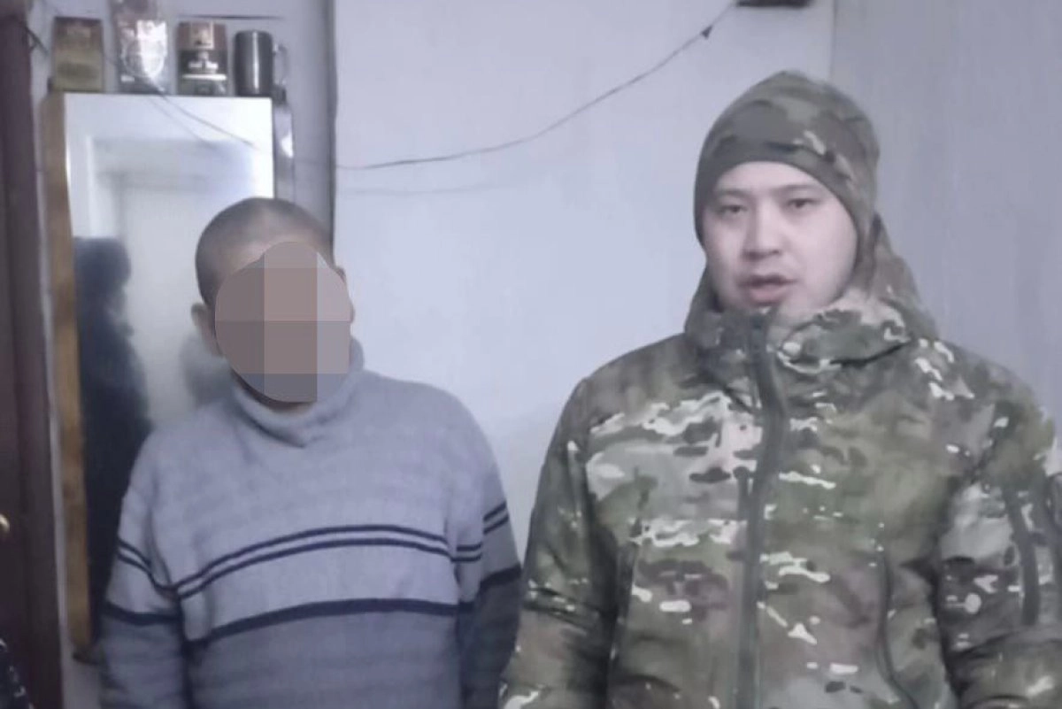 Скриншот с видео МЧС РК