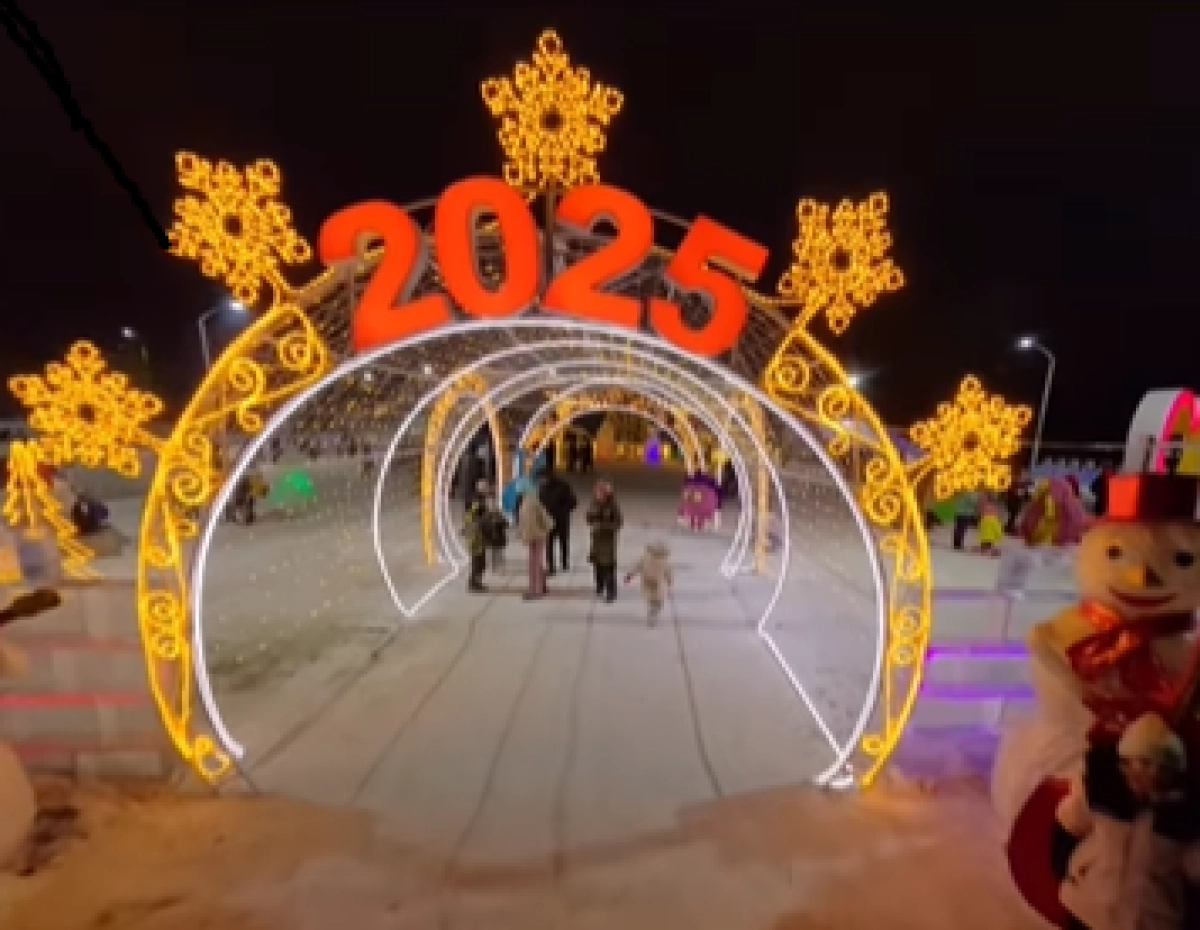 Кадр из видео/ Акимат Рудного