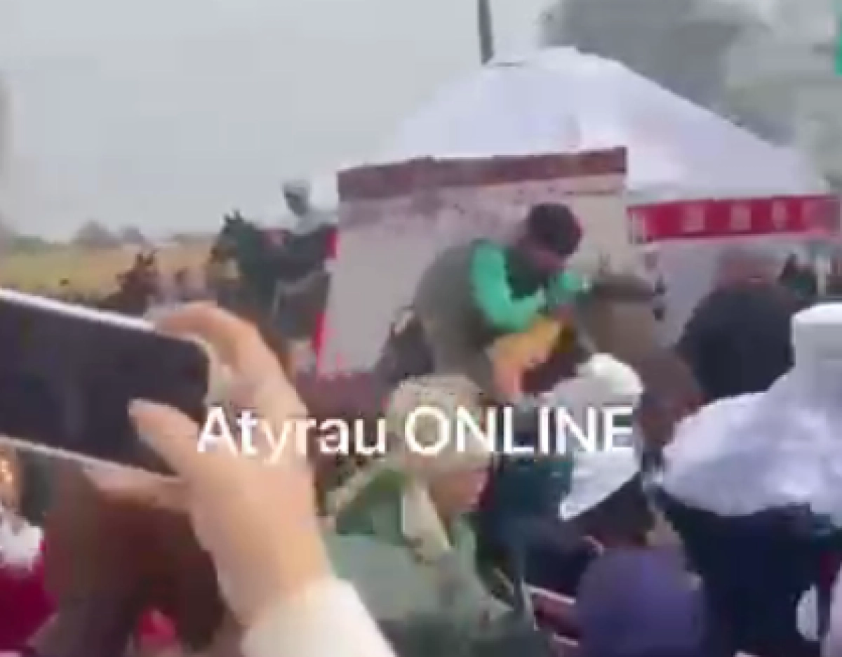Кадр из видео/ Telegram ATYRAU ONLINE
