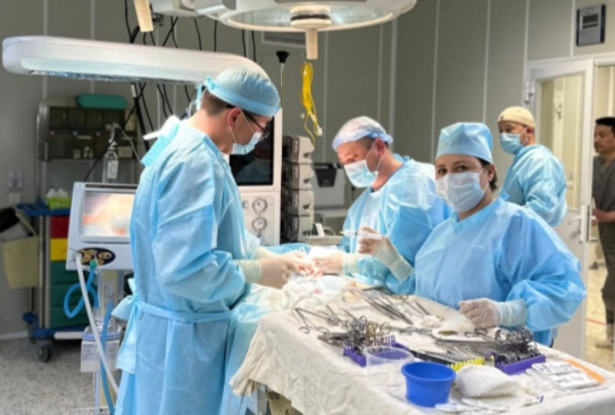 Фото: пресс-служба Минздрава РК