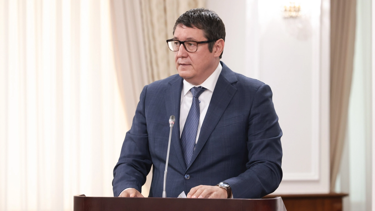 Алмасадам Саткалиев. Председатель Агентства Республики Казахстан по атомной энергии. Фото пресс-службы правительства
