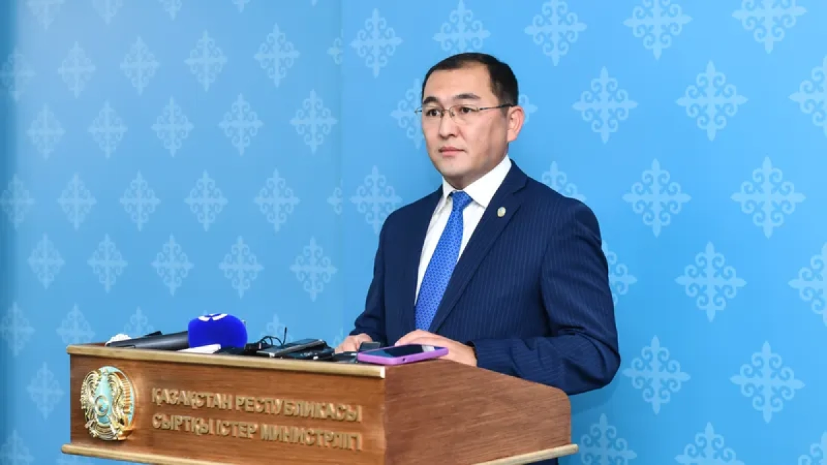 Фото: Айбек Смадияров, официальный представитель МИД РК