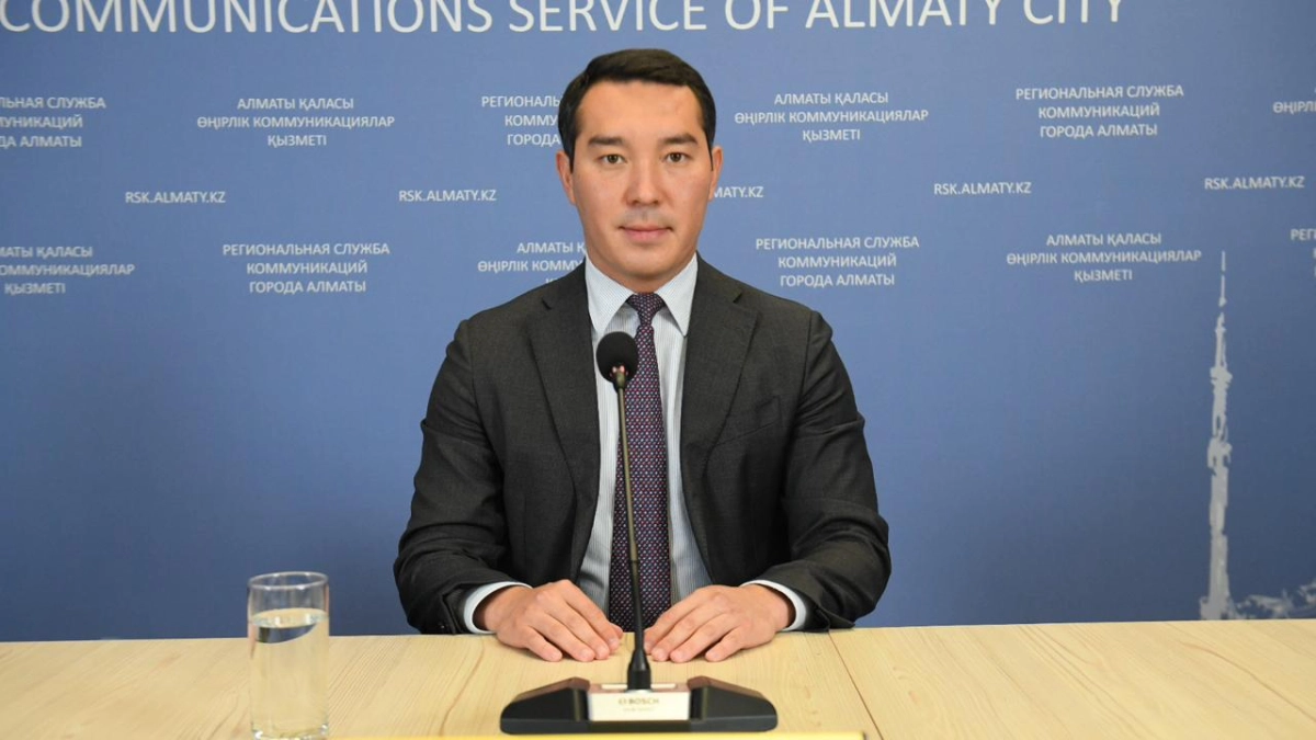 На фото: Арман Шамшин/пресс-служба акимата Алматы