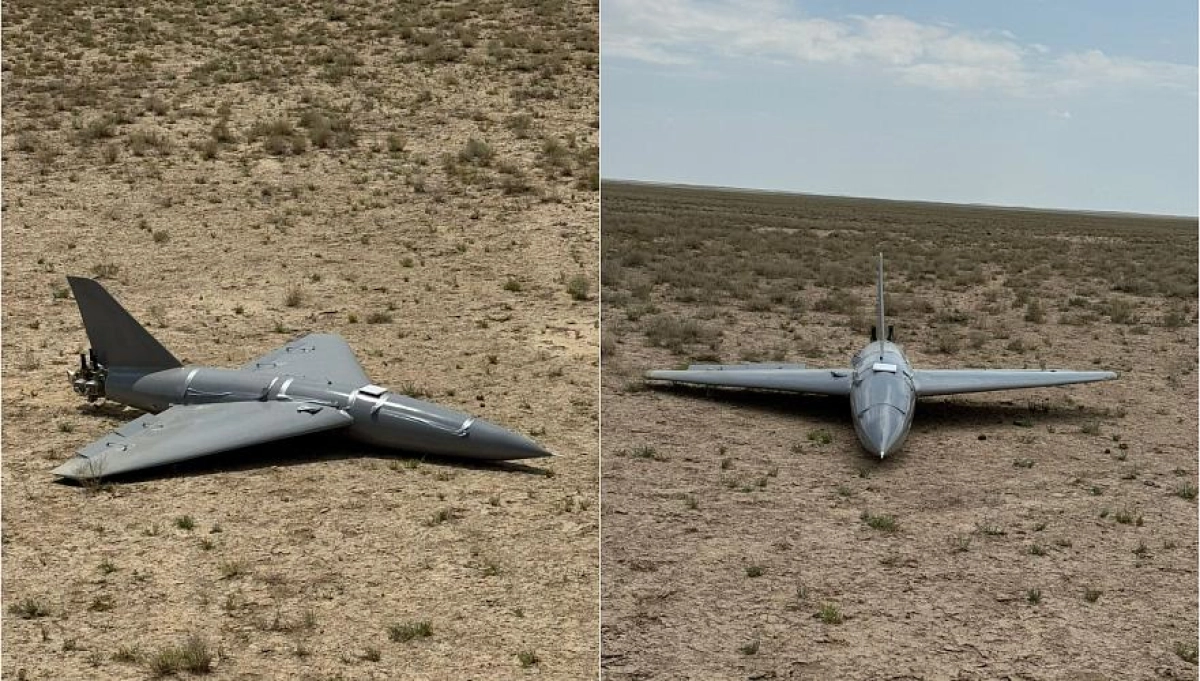 Фото: найденные в Казахстане беспилотников