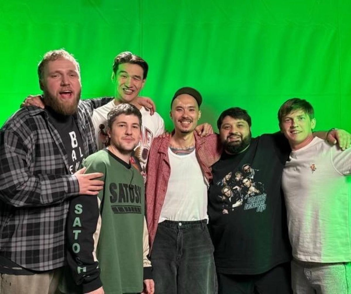 Фото со съемок выпуска «ЧБД» со Скриптонитом