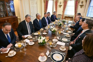 Токаев встретился с госсекретарем США Марком Рубио