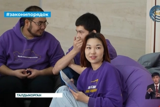 На Жетісу ТВ показали сюжет о движении «Жаңа адамдар» в Талдыкоргане