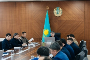 Сильный ветер в Атырауской области: что поручил аким