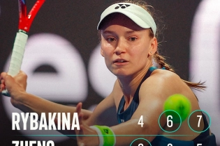 Рыбакина разгромила олимпийскую чемпионку на престижном турнире