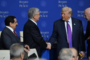 Токаев и Трамп на заседании «Совета мира» в Вашингтоне: фоторепортаж по материалам Акорды