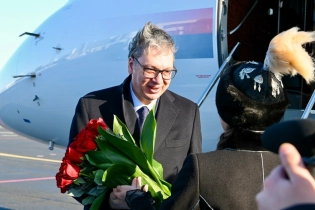 Президент Сербии прилетел в Астану