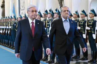 Президенты Казахстана и Ирана обменялись телеграммами