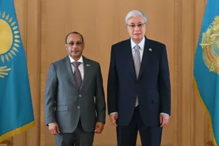 Токаев принял посла ОАЭ в Казахстане