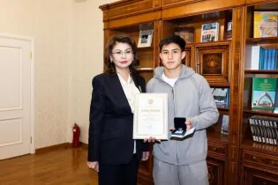 17-летний Дастан Сатпаев получил престижную премию