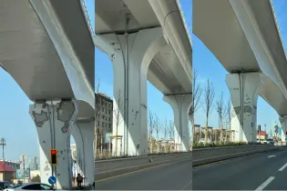 Казахстанцы возмущены осыпающейся краской на ЛРТ в Астане до запуска