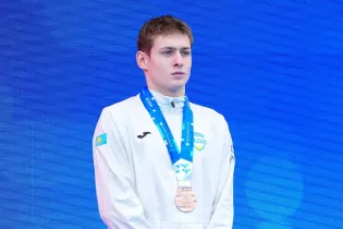 Казахстанский синхронист выиграл медаль на этапе Кубка мира в Китае