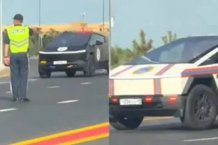 Tesla Cybertruck стянули в Туркестанскую область перед саммитом