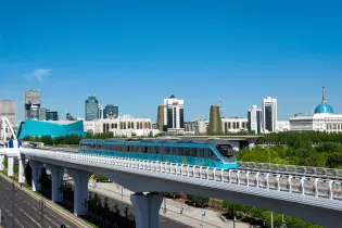 Астанчане массово делятся впечатлениями от первой поездки на LRT