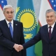 Токаев провел переговоры с Шавкатом Мирзиеевым