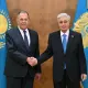 Токаев принял министра иностранных дел России Лаврова