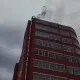 В Кокшетау тушили пожар в кафе, расположенном в жилом доме