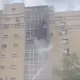 Пожар вспыхнул на балконе многоэтажного дома в Астане