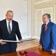 Ильхам Алиев поздравил Олжаса Сулейменова с 90-летием